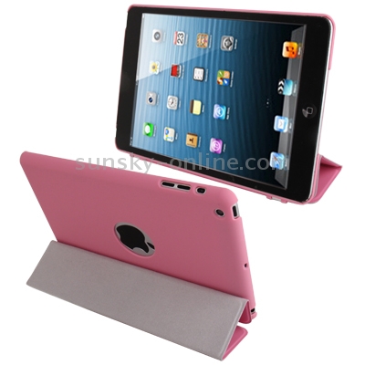 2 in 1 (3-folding Anti-scratch Smart Cover + Polycarbonate Partner) for iPad mini 1 / 2 / 3, Pink 2 in 1 (3-folding Anti-scratch Smart Cover + Polycarbonate Partner) for iPad mini 1 / 2 / 3, Pink