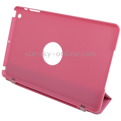 2 in 1 (3-folding Anti-scratch Smart Cover + Polycarbonate Partner) for iPad mini 1 / 2 / 3, Pink 2 in 1 (3-folding Anti-scratch Smart Cover + Polycarbonate Partner) for iPad mini 1 / 2 / 3, Pink