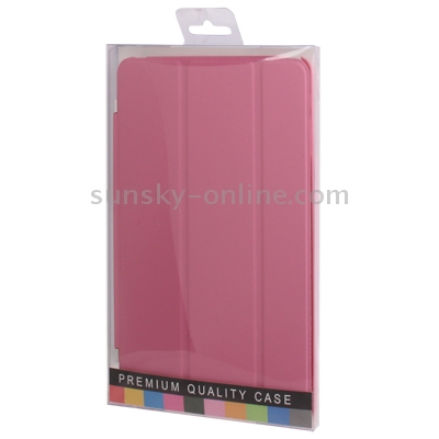 2 in 1 (3-folding Anti-scratch Smart Cover + Polycarbonate Partner) for iPad mini 1 / 2 / 3, Pink 2 in 1 (3-folding Anti-scratch Smart Cover + Polycarbonate Partner) for iPad mini 1 / 2 / 3, Pink