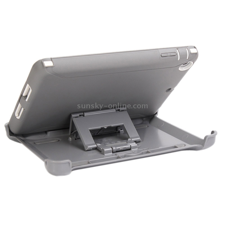 Shockproof TPU + Hard Plastic Combination Case with Holder for iPad mini / mini 2 Retina(Grey) Shockproof TPU + Hard Plastic Combination Case with Holder for iPad mini / mini 2 Retina(Grey)