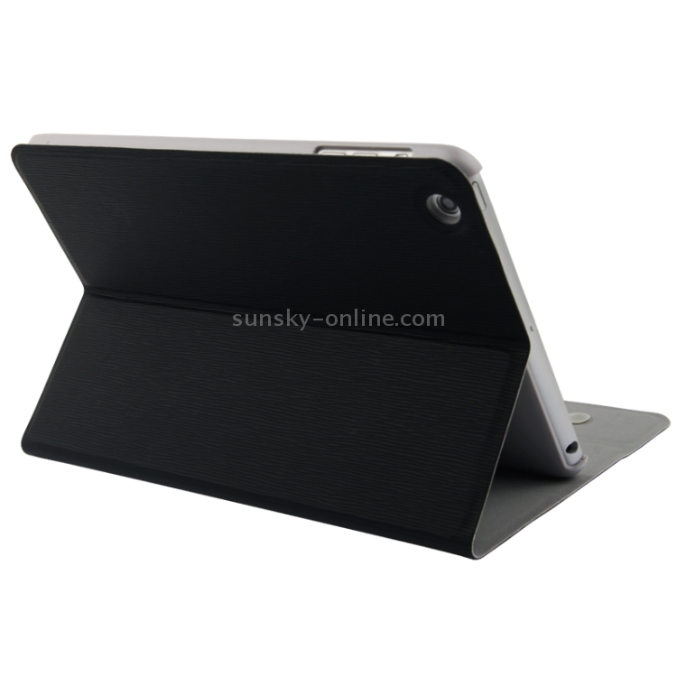 3-folding Toothpick Texture Horizontal Flip Leather Case with Holder for iPad mini 1 / 2 / 3 (Black) 3-folding Toothpick Texture Horizontal Flip Leather Case with Holder for iPad mini 1 / 2 / 3 (Black)