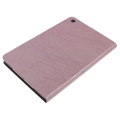 Roots texture Leather Case with Sleep / Wake-up & Holder & Credit Card Slot Function for iPad mini 1 / 2 / 3(Magenta) Roots texture Leather Case with Sleep / Wake-up & Holder & Credit Card Slot Function for iPad mini 1 / 2 / 3(Magenta)