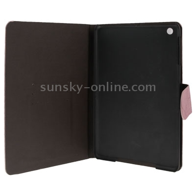 Roots texture Leather Case with Sleep / Wake-up & Holder & Credit Card Slot Function for iPad mini 1 / 2 / 3(Magenta) Roots texture Leather Case with Sleep / Wake-up & Holder & Credit Card Slot Function for iPad mini 1 / 2 / 3(Magenta)