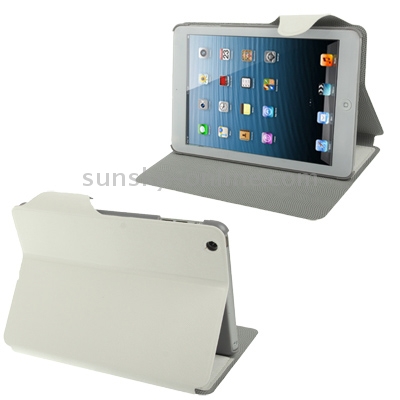 Svepa Discoloring Leather Case with Holder & Credit Card Slots Function for iPad mini 1 / 2 / 3(White) Svepa Discoloring Leather Case with Holder & Credit Card Slots Function for iPad mini 1 / 2 / 3(White)