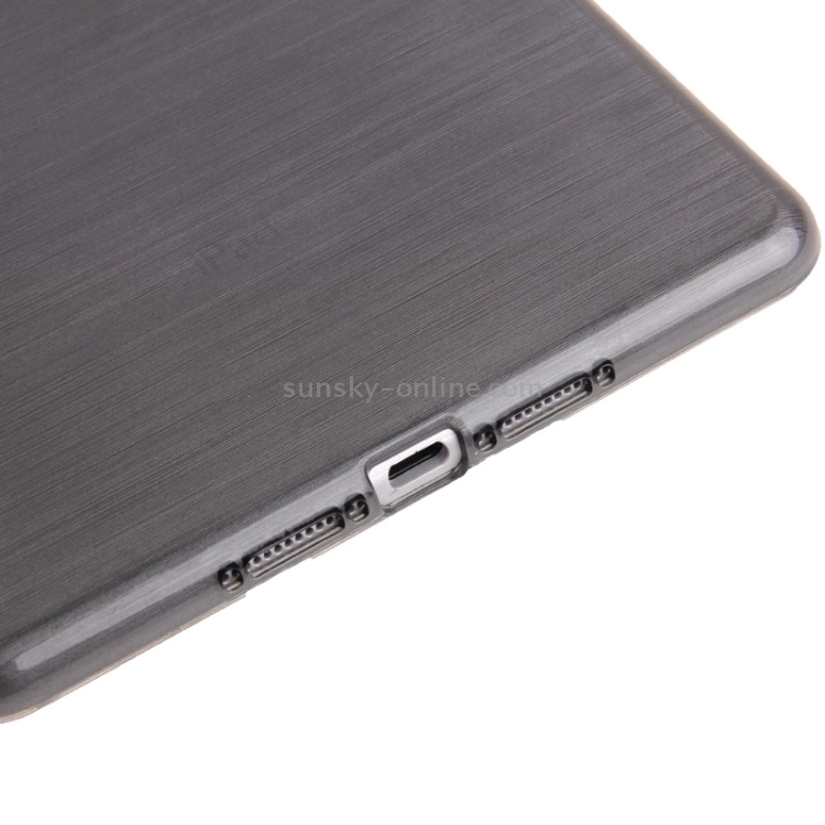 Brushed Texture TPU Protective Case for iPad mini 1 / 2 / 3 (Grey) Brushed Texture TPU Protective Case for iPad mini 1 / 2 / 3 (Grey)