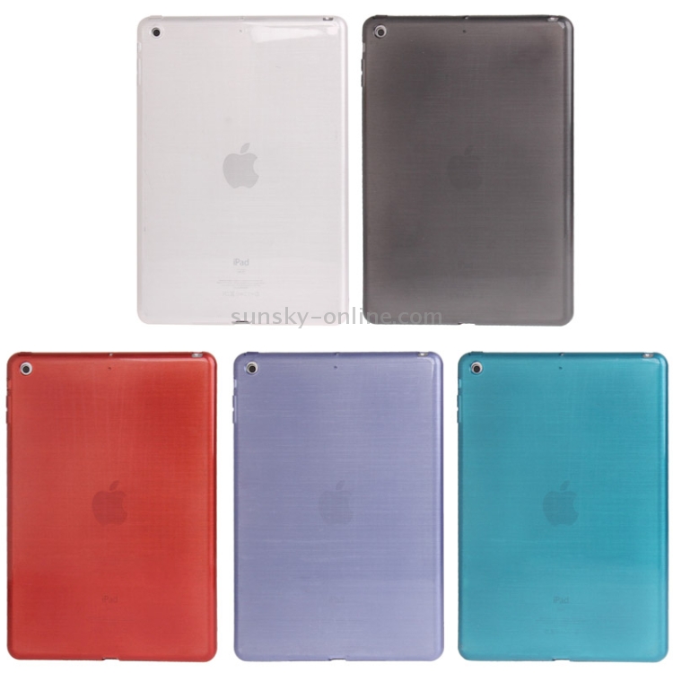 Brushed Texture TPU Protective Case for iPad mini 1 / 2 / 3 (Grey) Brushed Texture TPU Protective Case for iPad mini 1 / 2 / 3 (Grey)
