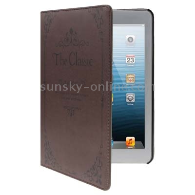 Bible Cover Pattern Leather Case with 5-angle Adjustment Holder for iPad mini 1 / 2 / 3 Bible Cover Pattern Leather Case with 5-angle Adjustment Holder for iPad mini 1 / 2 / 3