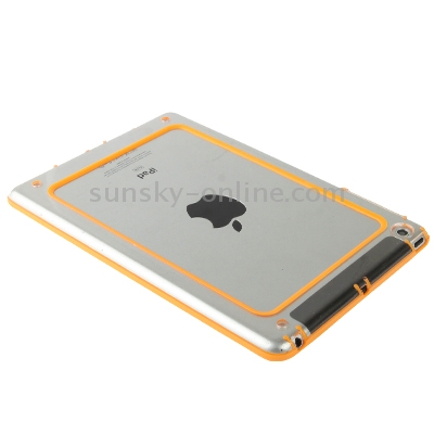 2-color (TPU + Transparent Plastic) Bumper Frame Case for iPad mini 1 / 2 / 3 (Orange) 2-color (TPU + Transparent Plastic) Bumper Frame Case for iPad mini 1 / 2 / 3 (Orange)
