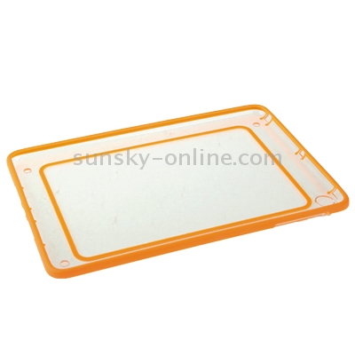 2-color (TPU + Transparent Plastic) Bumper Frame Case for iPad mini 1 / 2 / 3 (Orange) 2-color (TPU + Transparent Plastic) Bumper Frame Case for iPad mini 1 / 2 / 3 (Orange)
