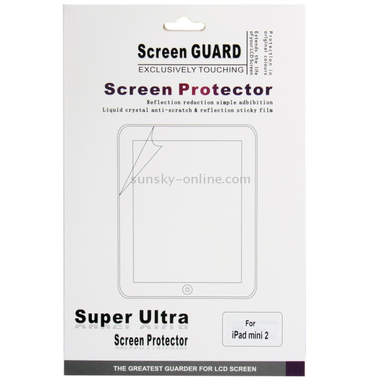 LCD Screen Protector for iPad mini 2 Retina / iPad mini / iPad mini 3(Transparent) LCD Screen Protector for iPad mini 2 Retina / iPad mini / iPad mini 3(Transparent)