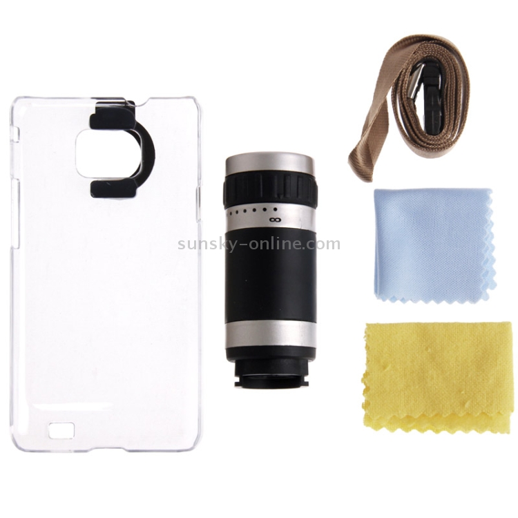 6X Zoom Lens Mobile Phone Telescope + Crystal Case 6X Zoom Lens Mobile Phone Telescope + Crystal Case