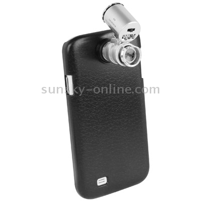 60X Zoom Digital Mobile Phone Microscope Magnifier with Plastic Case & LED Light for Galaxy S IV / i9500 60X Zoom Digital Mobile Phone Microscope Magnifier with Plastic Case & LED Light for Galaxy S IV / i9500