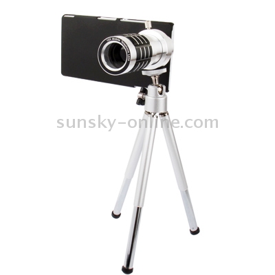 12X Optical Zoom Mobile Phone Telescope Circumscribing Lens with Tripod + Plastic Case for Sony Xperia Z / L36h(Silver) 12X Optical Zoom Mobile Phone Telescope Circumscribing Lens with Tripod + Plastic Case for Sony Xperia Z / L36h(Silver)