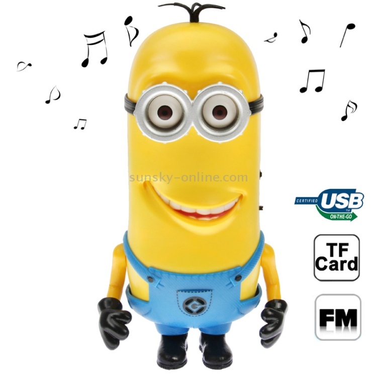 Despicable Me Minions Style Multifunction Speaker (DS-804)(Yellow) Despicable Me Minions Style Multifunction Speaker (DS-804)(Yellow)