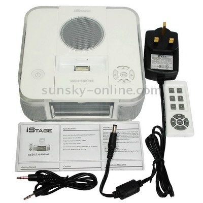 Alarm Radio Clock Speaker System Alarm Radio Clock Speaker System