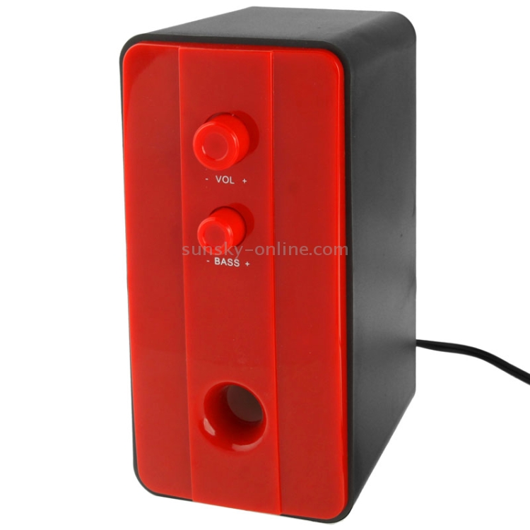 YX-201 2.1 Multimedia Speaker / Stereo Speaker with Volume Switch & Bass(Red) YX-201 2.1 Multimedia Speaker / Stereo Speaker with Volume Switch & Bass(Red)