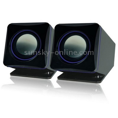 Digital USB Speaker with 2 Channel Mini Speakers(Black) Digital USB Speaker with 2 Channel Mini Speakers(Black)