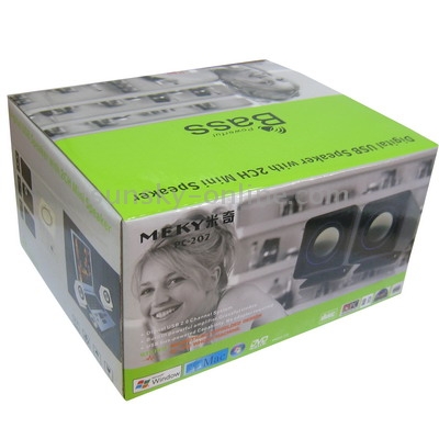 Digital USB Speaker with 2 Channel Mini Speakers(Black) Digital USB Speaker with 2 Channel Mini Speakers(Black)