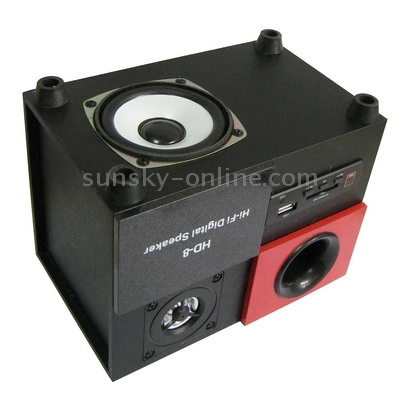 Hi-Fi Digital Speaker with Remote control, Support Card reader, USB Flash disk, built in Rechargeable Li-ion Battery Hi-Fi Digital Speaker with Remote control, Support Card reader, USB Flash disk, built in Rechargeable Li-ion Battery