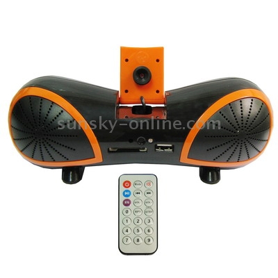 5 in 1 (Speaker, Microphone, PC Camera, Support SD/MMC Card, USB Flash disk) Multifunctional Speaker with Remote control 5 in 1 (Speaker, Microphone, PC Camera, Support SD/MMC Card, USB Flash disk) Multifunctional Speaker with Remote control