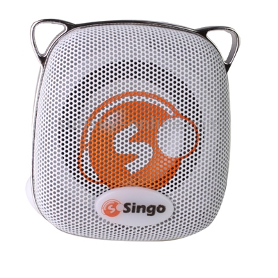 Mini Cartoon Style Speaker, Support FM Radio, TF Card & U Disk Reader / Vary Colors LED Light Mini Cartoon Style Speaker, Support FM Radio, TF Card & U Disk Reader / Vary Colors LED Light