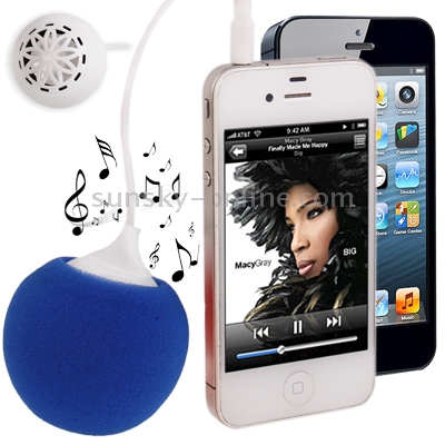 Audio Dock / Mini Stereo Speaker, Built-in Rechargeable Battery, Suitable for All Devices with 3.5mm Audio Jack(Blue) Audio Dock / Mini Stereo Speaker, Built-in Rechargeable Battery, Suitable for All Devices with 3.5mm Audio Jack(Blue)