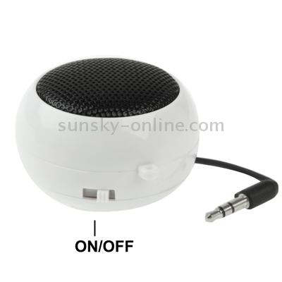 Hamburger Style 3.5mm Jack Mini Revolution Stereo Speaker, Built-in Rechargeable Battery, Size: 50 x 50 x 35mm(White) Hamburger Style 3.5mm Jack Mini Revolution Stereo Speaker, Built-in Rechargeable Battery, Size: 50 x 50 x 35mm(White)