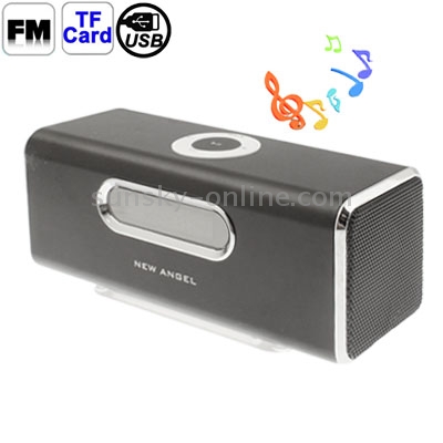 CX-A09 Dual-speaker Audio with FM Radio and LED Screen, Support TF Card / USB Drive (Black) CX-A09 Dual-speaker Audio with FM Radio and LED Screen, Support TF Card / USB Drive (Black)