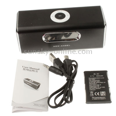 CX-A09 Dual-speaker Audio with FM Radio and LED Screen, Support TF Card / USB Drive (Black) CX-A09 Dual-speaker Audio with FM Radio and LED Screen, Support TF Card / USB Drive (Black)