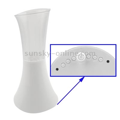 Flower Vase Shape Speaker, with 7 LED Lights Energy Saving Lamp, Support FM Radio / SD Card & U Disk Reader Flower Vase Shape Speaker, with 7 LED Lights Energy Saving Lamp, Support FM Radio / SD Card & U Disk Reader