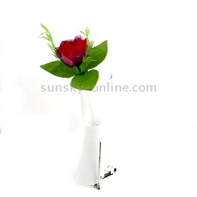 Flower Vase Shape Speaker, with 7 LED Lights Energy Saving Lamp, Support FM Radio / SD Card & U Disk Reader Flower Vase Shape Speaker, with 7 LED Lights Energy Saving Lamp, Support FM Radio / SD Card & U Disk Reader