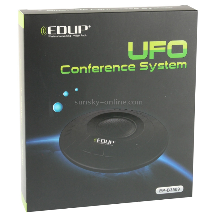 EDUP EP-B3509 UFO Style Bluetooth 3.0 Speaker, Support A2DP / Voice Dialing(Black) EDUP EP-B3509 UFO Style Bluetooth 3.0 Speaker, Support A2DP / Voice Dialing(Black)