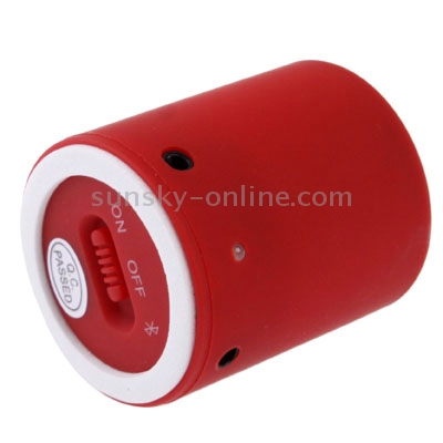 Bluetooth 2.0 Mini Speaker, Size: 50 x 43 x 43mm (Red) Bluetooth 2.0 Mini Speaker, Size: 50 x 43 x 43mm (Red)