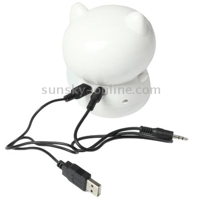 UFO Dora Bear Cartoon Mini USB Rechargeable Speaker UFO Dora Bear Cartoon Mini USB Rechargeable Speaker