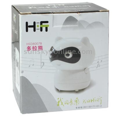 UFO Dora Bear Cartoon Mini USB Rechargeable Speaker UFO Dora Bear Cartoon Mini USB Rechargeable Speaker
