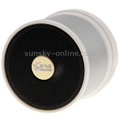 A1023 Mini Bluetooth Card Reader Speaker Support TF Card (Silver)