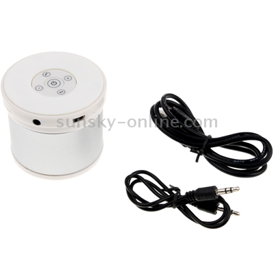 A1023 Mini Bluetooth Card Reader Speaker Support TF Card (Silver)