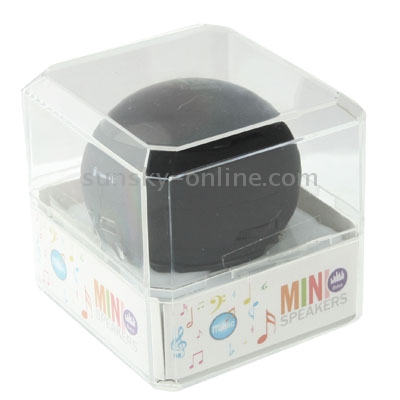 Hamburg Style 3.5mm Jack Portable Mini Speaker, Built in Rechargeable Li-ion Battery(Black) Hamburg Style 3.5mm Jack Portable Mini Speaker, Built in Rechargeable Li-ion Battery(Black)