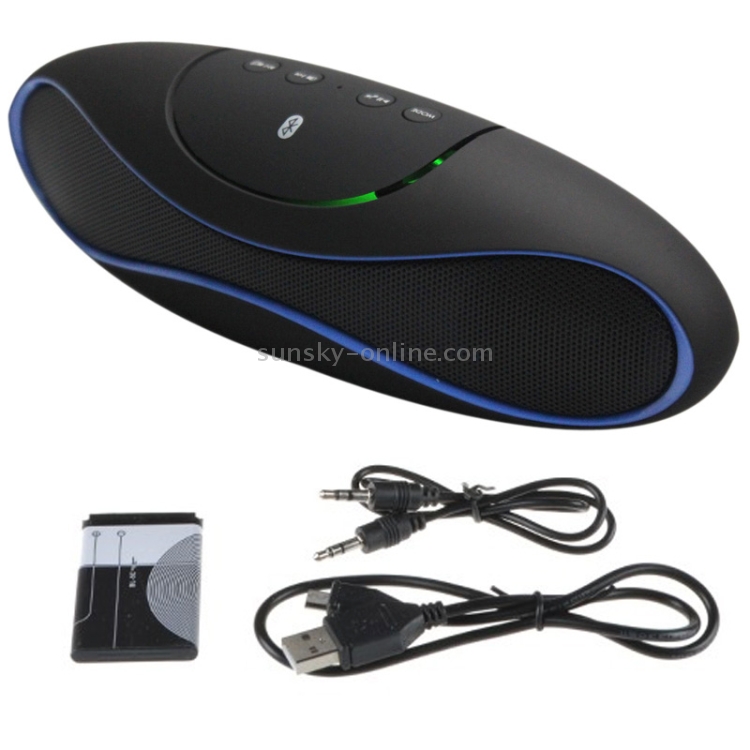 BTK1015 Rugby Mini Wireless Hands-free Subwoofer Speaker Portable Bluetooth Speaker for iPad / iPhone / Other Bluetooth Mobile Phone, Support TF / AUX / USB / FM Radio(Blue) BTK1015 Rugby Mini Wireless Hands-free Subwoofer Speaker Portable Bluetooth Speaker for iPad / iPhone / Other Bluetooth Mobile Phone, Support TF / AUX / USB / FM Radio(Blue)