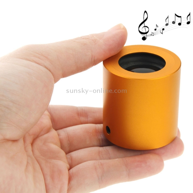 WB-57 Metal Mini Portable Bluetooth Speaker for Mobile Phone / MP3 / Computer / Tablet PC, Support AUX(Gold) WB-57 Metal Mini Portable Bluetooth Speaker for Mobile Phone / MP3 / Computer / Tablet PC, Support AUX(Gold)