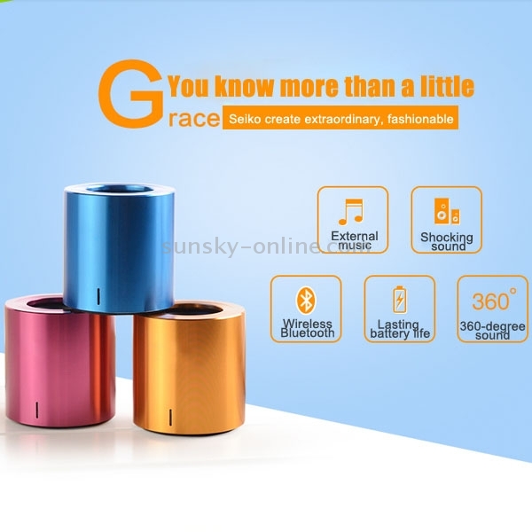 WB-57 Metal Mini Portable Bluetooth Speaker for Mobile Phone / MP3 / Computer / Tablet PC, Support AUX(Gold) WB-57 Metal Mini Portable Bluetooth Speaker for Mobile Phone / MP3 / Computer / Tablet PC, Support AUX(Gold)