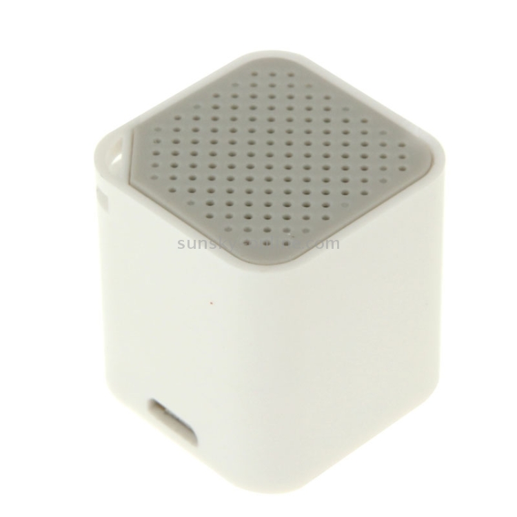 WB-26 Mini Square Bluetooth Speaker Smart Box Portable Outdoor Bluetooth Soundbox, Support Anti-Lost / Self-timer / Handfree(White) WB-26 Mini Square Bluetooth Speaker Smart Box Portable Outdoor Bluetooth Soundbox, Support Anti-Lost / Self-timer / Handfree(White)