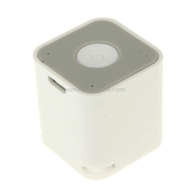 WB-26 Mini Square Bluetooth Speaker Smart Box Portable Outdoor Bluetooth Soundbox, Support Anti-Lost / Self-timer / Handfree(White) WB-26 Mini Square Bluetooth Speaker Smart Box Portable Outdoor Bluetooth Soundbox, Support Anti-Lost / Self-timer / Handfree(White)