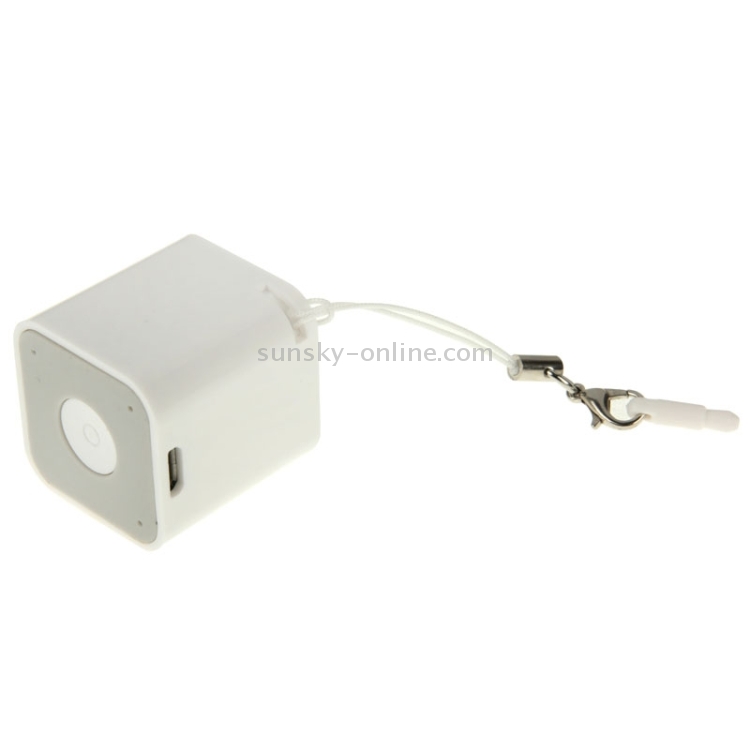 WB-26 Mini Square Bluetooth Speaker Smart Box Portable Outdoor Bluetooth Soundbox, Support Anti-Lost / Self-timer / Handfree(White) WB-26 Mini Square Bluetooth Speaker Smart Box Portable Outdoor Bluetooth Soundbox, Support Anti-Lost / Self-timer / Handfree(White)