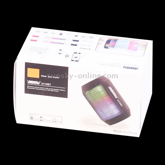 Mini LED Pulse Bluetooth Speaker with Built-in LED Light Show & Mic, Support Hands-free Function Mini LED Pulse Bluetooth Speaker with Built-in LED Light Show & Mic, Support Hands-free Function