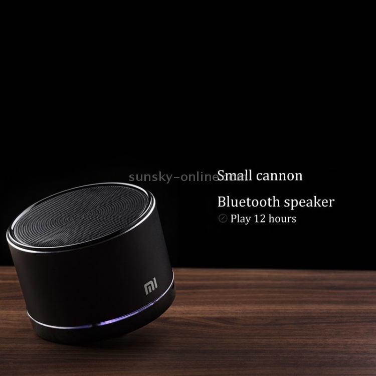 Xiaomi Cannon Bluetooth Speakers Portable Wireless Mini Stereo Speaker Subwoofer Audio Receiver Speaker(Black) Xiaomi Cannon Bluetooth Speakers Portable Wireless Mini Stereo Speaker Subwoofer Audio Receiver Speaker(Black)
