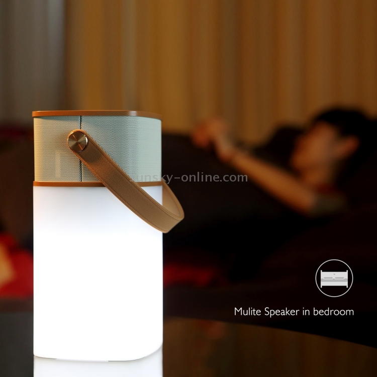 ROCK Mulite Waterproof IPX4 LED Light Bluetooth Speaker, Support Hands-free Answer Phone & TF Card(Coffee) ROCK Mulite Waterproof IPX4 LED Light Bluetooth Speaker, Support Hands-free Answer Phone & TF Card(Coffee)