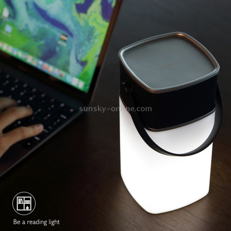 ROCK Mulite Waterproof IPX4 LED Light Bluetooth Speaker, Support Hands-free Answer Phone & TF Card(Coffee) ROCK Mulite Waterproof IPX4 LED Light Bluetooth Speaker, Support Hands-free Answer Phone & TF Card(Coffee)