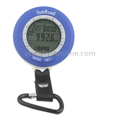 Pocket Digital Fishing Barometer with Altimeter(Blue)