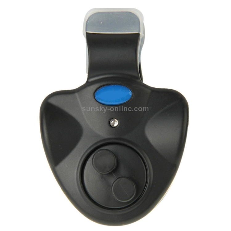Waterproof Fishing Alarm Rod Electronic Fish Bell(Single-light Black)